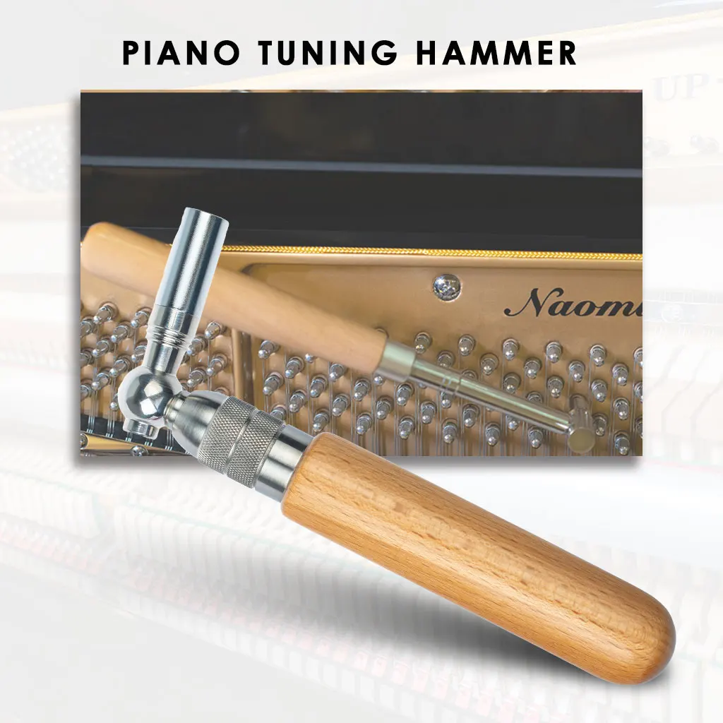 

LOMMI Professional Piano Tuning Hammer Wrench Star Tip Wrench Min Piano Tuning Hammer Piano Tools