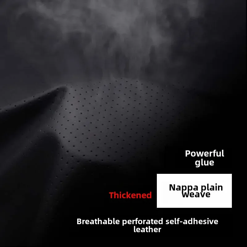 Breathable Self-Adhesive PVC Artificial Leather Car Seat Interior Refurbishment And Repair North America Leather Simulation