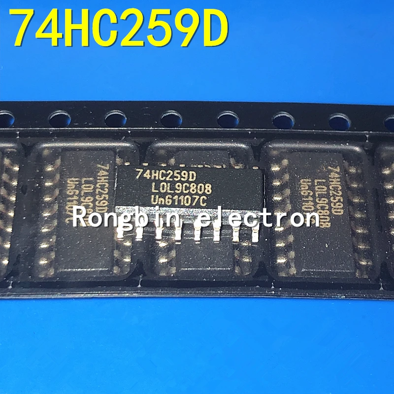 

10PCS NEW 74HC259D SOIC-16 SOP-16 SO-16 Logic Digital Chip IC 74HC259