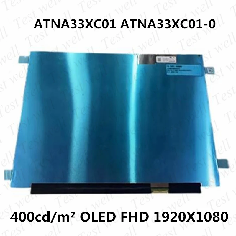 

OLED-экран для ноутбука 13,3 дюйма, ЖК-экран ATNA33XC01 для ASUS UX325, UM325, BX325, B3302, B5302, фотоверсия 1920x1080, 30-контактный eDP