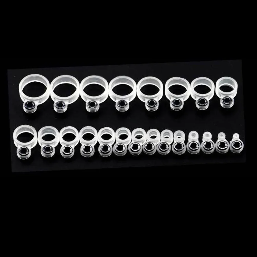 Outdoor Fishing Fishing Rod Wire Eye Ceramic O Ring Tip Silicone Universal For Rock Fishing/Beach High Quality
