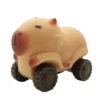 Capybara Squeeze Car Toy Stretchable Capybara Car With Wheels Creative Stress Relief Sensory Toy Funny Capybara Fidget Toy 4