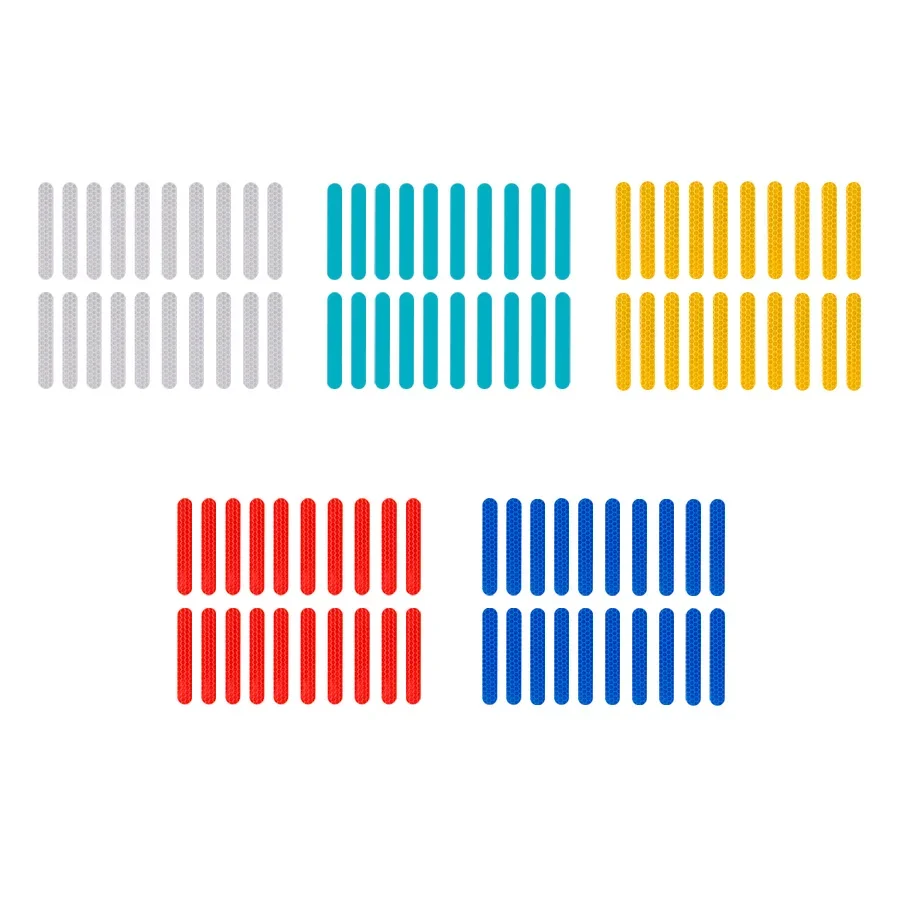 Reflective Stickers PVC for Segway Ninebot Max G30 G30D Xiaomi M365 PRO 1S Pro2 Electric Scooter Body Multi Function Parts 20PCS