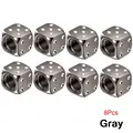 Gray-8Pcs