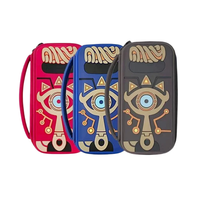 Adatto Per Nintendo Switch Oled Storage Hand Carry Borsa Con Cerniera Impermeabile Custodia Portatile In Gel Di Silice Antiurto