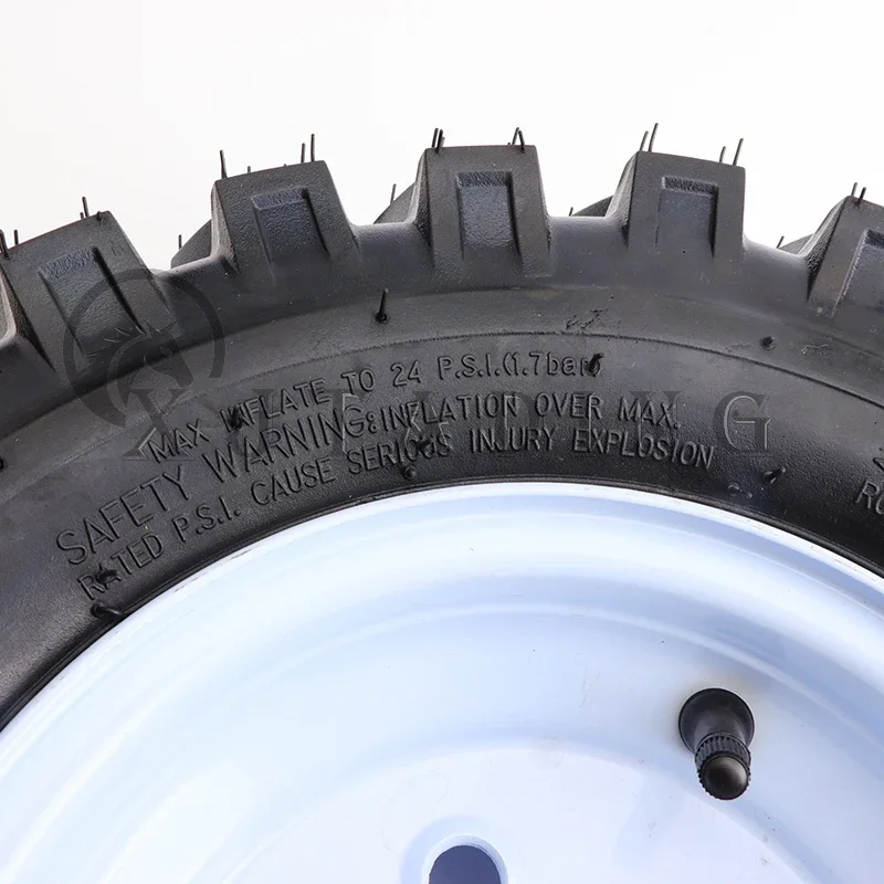 ATV 16 inch tubeless wheels 16x6.50-8 vacuum Tyre 8 inch iron hub for snowplow Lawn Mower Farm Vehicle Tool Car Tire Parts