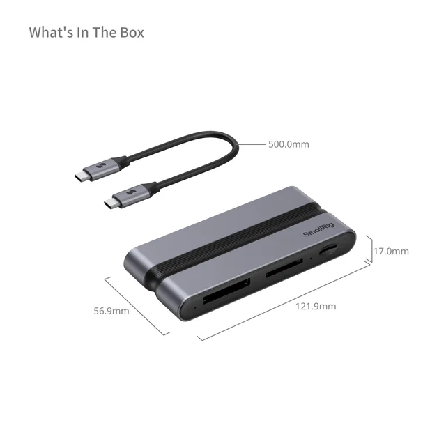CFexpress 9 in 1 Photography Docking Station A / B for SD / TF / CFexpress / USB