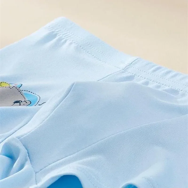 10 Pcs/Lot Boys Boxer Briefs Kids Underwear Baby Underpants Cartoon Print  Soft Children Panties 2-12Years - AliExpress