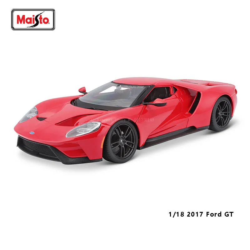 

Maisto 1:18 2017 2019 2021 Ford GT Heritage Edition Classic Alloy Car Model Static Die Casting Model Collection Gift Toy Gift