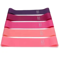 Yoga Resistance Bands - Elastic Workout Bands for Pilates & Bodybuilding Fitness (5PCS - B)