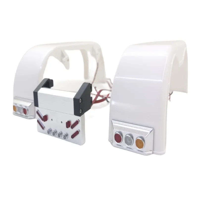 For Tamiya 1/14 RC Truck Taillight Decoration LED Lights RC Tractor New King 56344 56356 Rear Lamp Tamiya LESU Parts 2