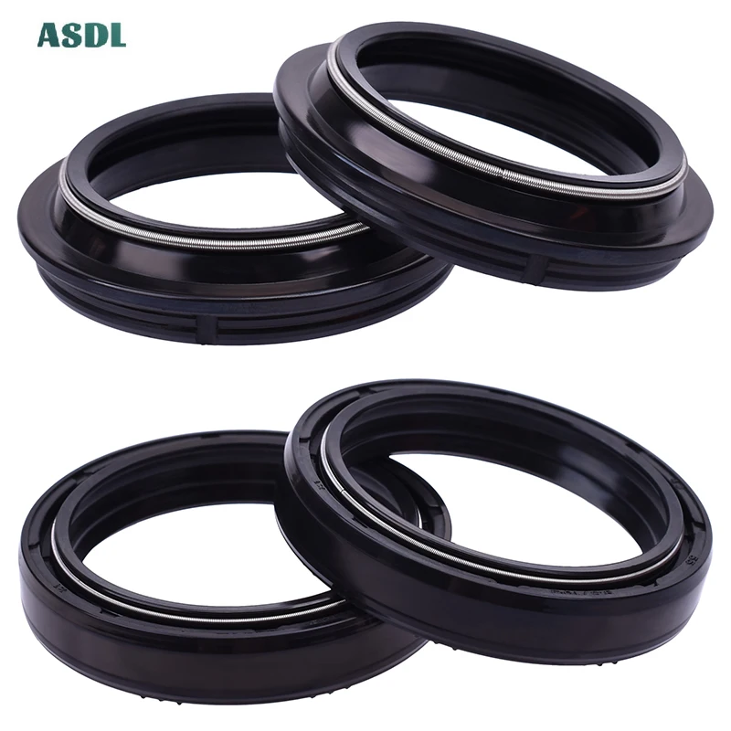 Motorcycle Parts 43*55*9.5/10.5 Front Fork Oil Seal 43 55 Dust Cover For Suzuki Rm250 J Gsr 600 Sv650 Sv650 S Xf650 1997-2001