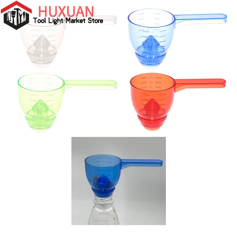 Measuring Scoop Funnel With Scale Multipurpose Professional Kitchen Measuring Tool Powder Funnel For Camping Baking Seasoning