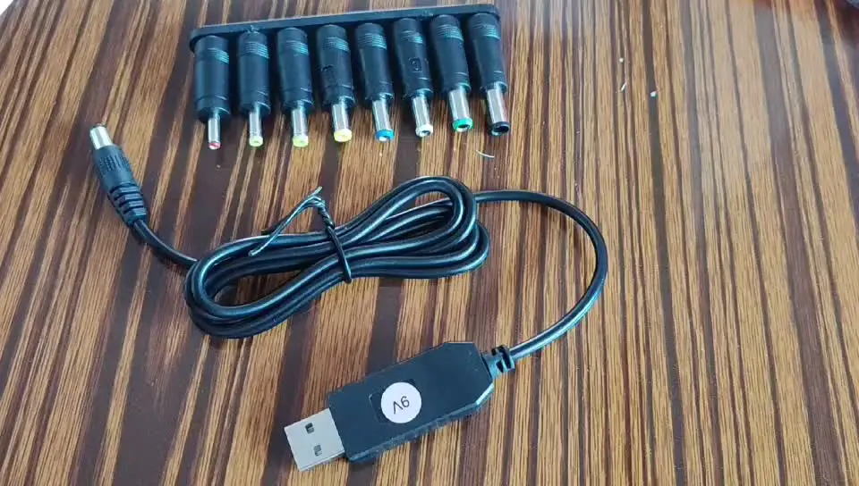 Cavo Di Alimentazione USB A Cavo Di Ricarica DC 5.5*2.1mm - Foto 13