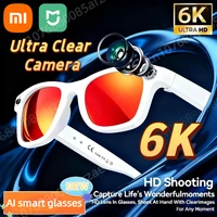 Xiaomi 6K Smart Camera Glasses – AI Translator, Bluetooth Calls, HD Video