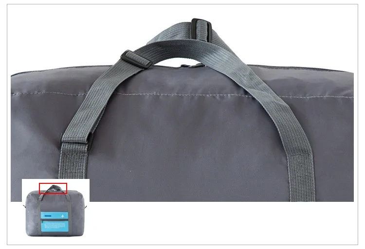 Folding Travel Bag Men Women Large Capacity Waterproof Flight Bag Portable Storage Female Luggage Backpack 32L