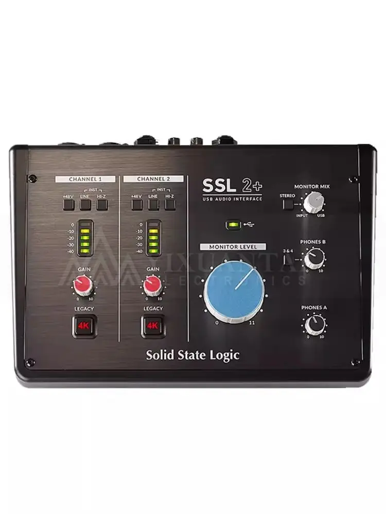 

Solid State Logic SSL2+ professional external sound card with 2 x Professional grade,high-current headphone outputs