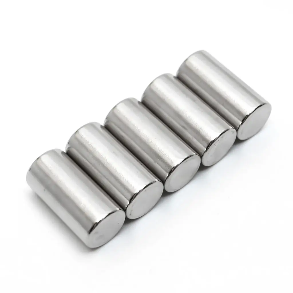 แม่เหล็กนีโอไดเมียม U-JOVAN 5/10/20 ชิ้น ขนาด 10x20 มม. N35 แรงสูงพิเศษ แม่เหล็กทรงกลม แม่เหล็กถาวรทรงพลัง สำหรับงานฝีมือ DIY งานบ้าน 1