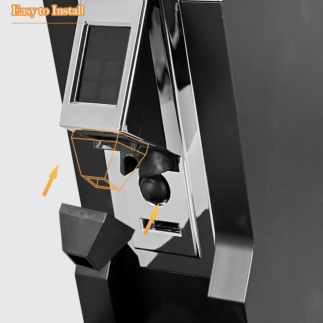 CAFEMASY Coffee Grinder Grind Spout Funnel Espresso Coffee Grinder Powder Outlet Mouth For Eureka Mignon Accessories