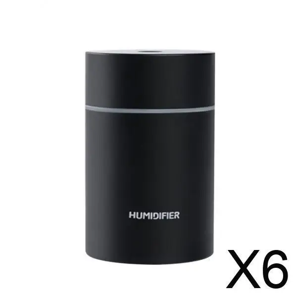 مرطب هادئ التشغيل، موزع رذاذ USB صغير الحجم مع ضوء LED لمكتب غرفة النوم المنزلية