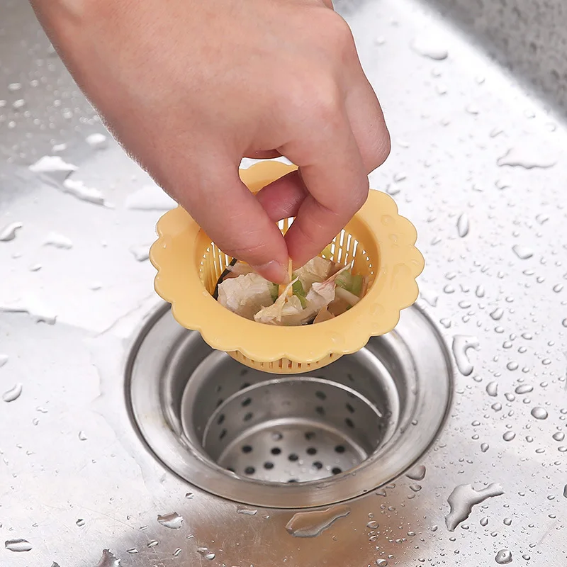 

Kitchen Sink Filter Strainer, Sewer Stopper, Hair Catcher, Waste Collector, Bathroom Accessories