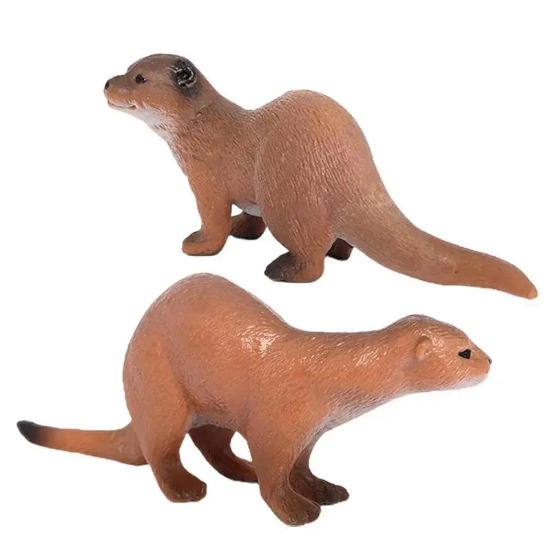 

Ocean Animals Toys Simulation Otters Figurine Party Favors Cake Toppers School Project Desktop Decoration Education Cognitive To