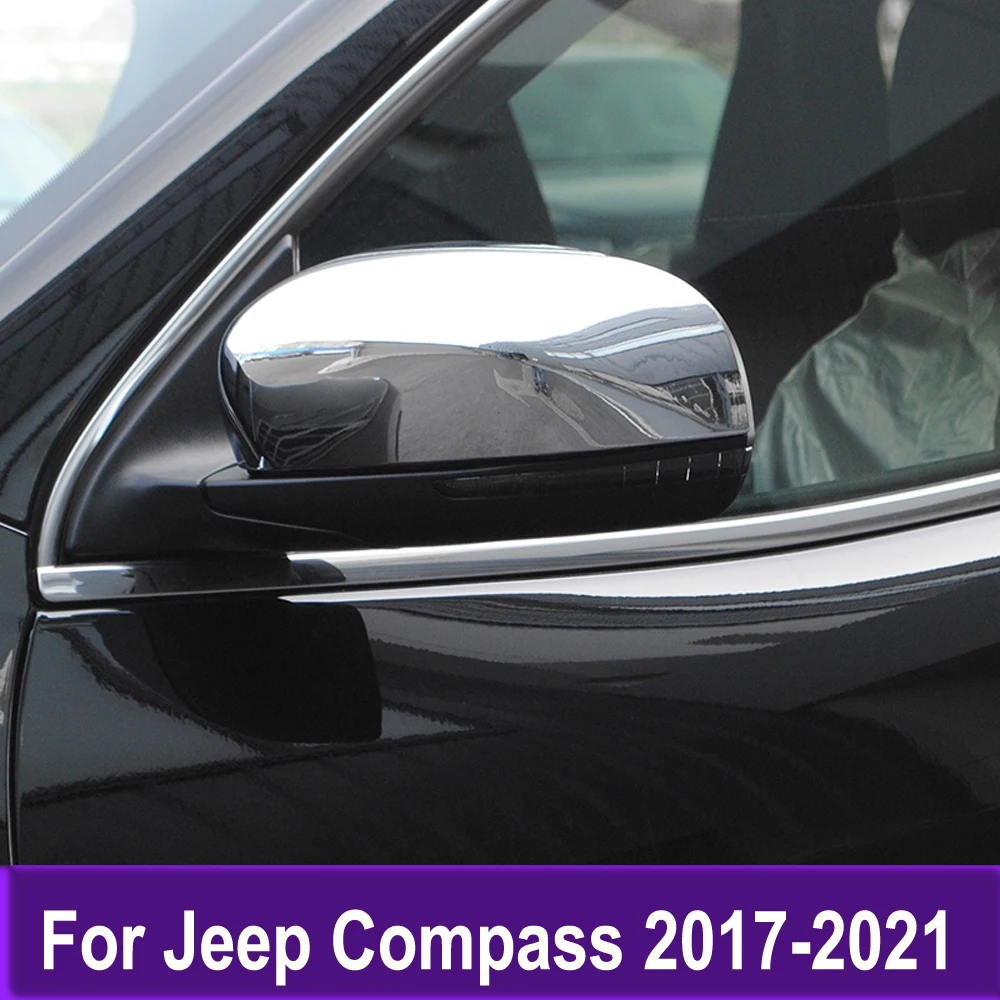 

Зеркальные зеркала заднего вида для Jeep Compass 2017 2018 2019 2020