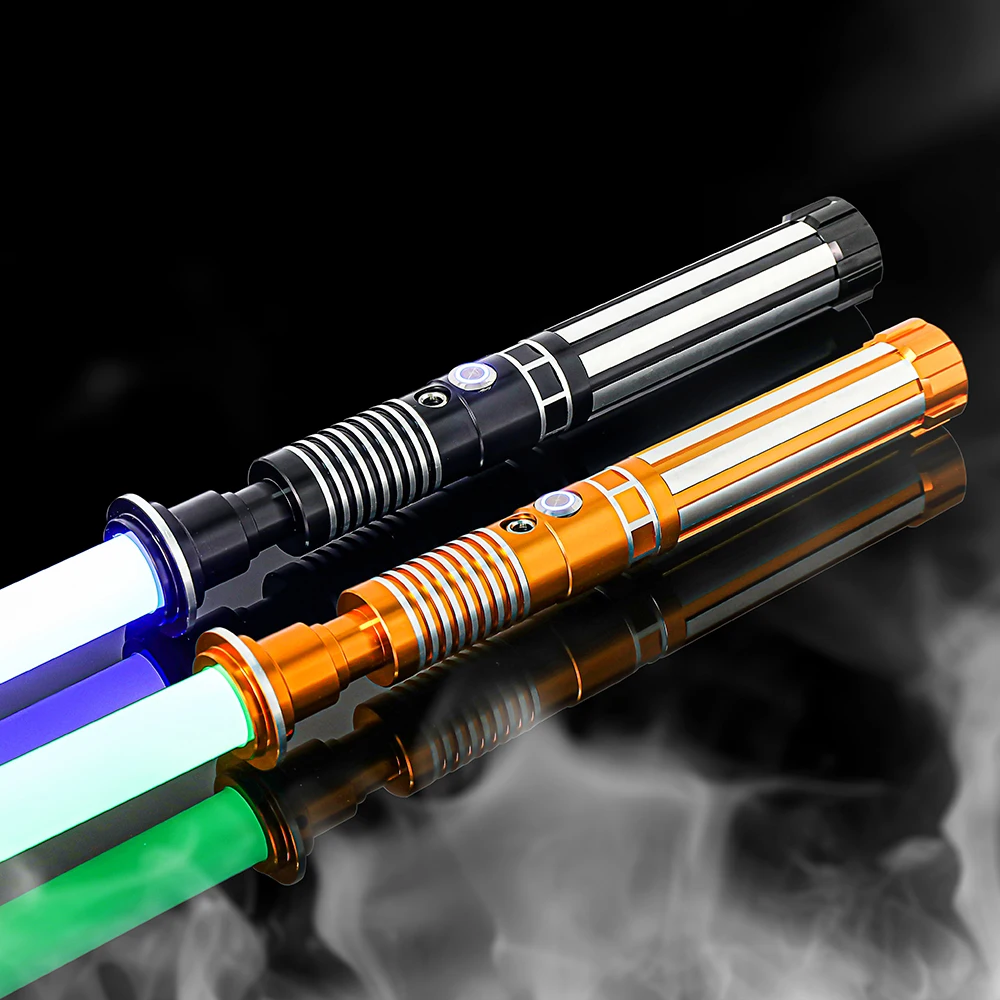 RGB Metal Lightsaber Laser Sword Rave Flashing Cosplay Sabre