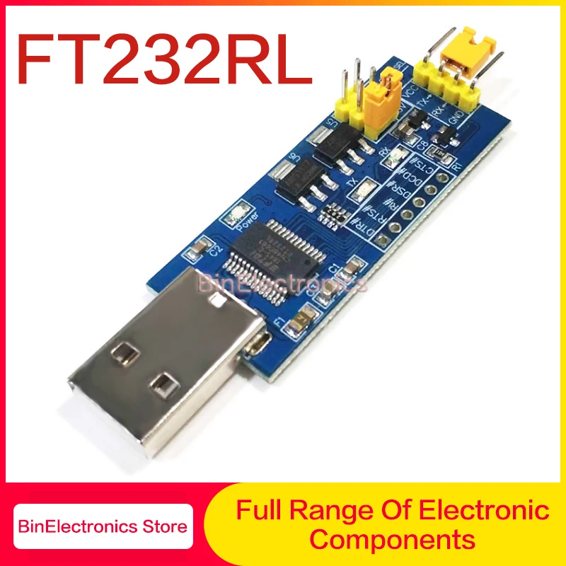 Модуль последовательного порта USB FT232RL для TTL маленькая плата 5 в 3 1 8 уровень