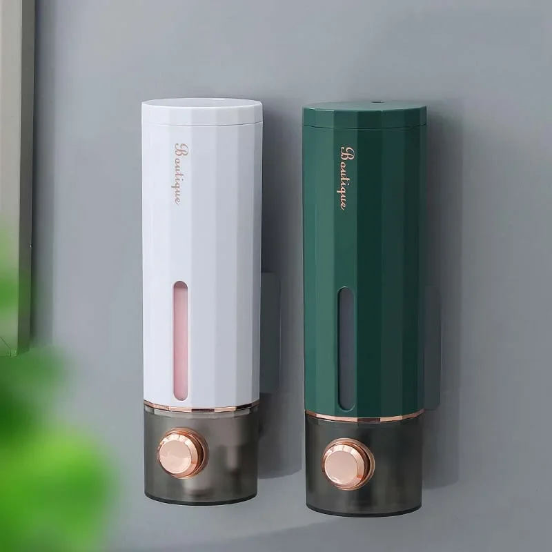 Soap Dispenser Hand Sanitizer Wall Hanger Press Dispenser Shower Gel Shampoo Box Wall Mount