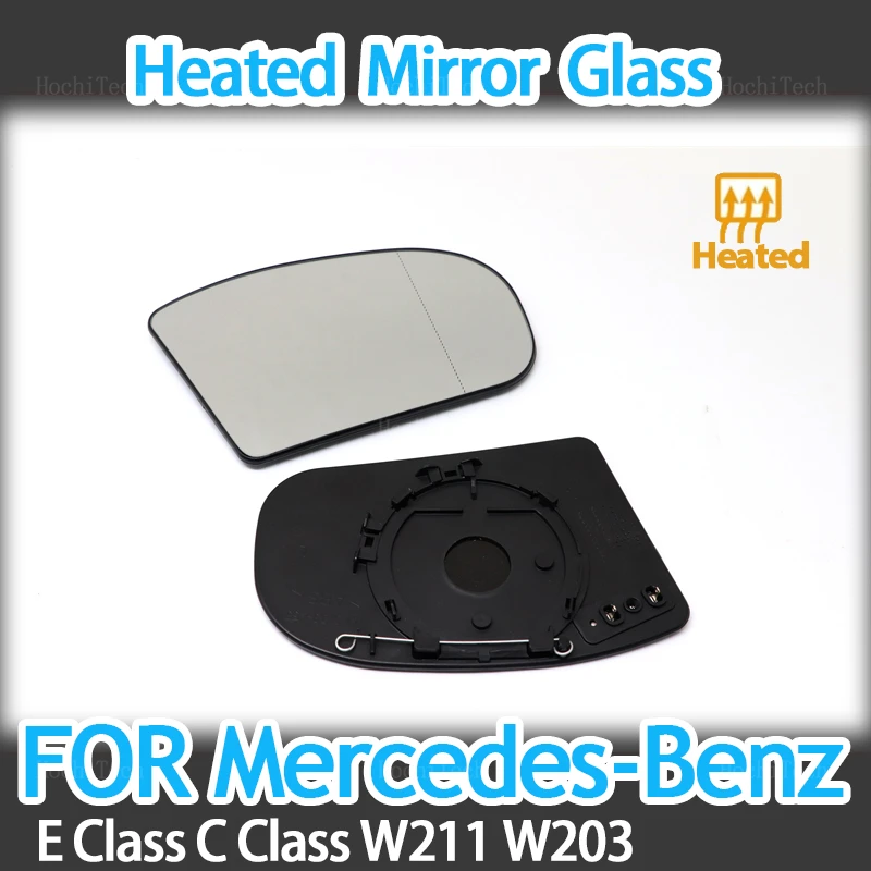 

Left Right Door Side Heated Wing Mirror Glass Rearview Rearview Plate for Mercedes-Benz E-class C-class C E Class W211 W203