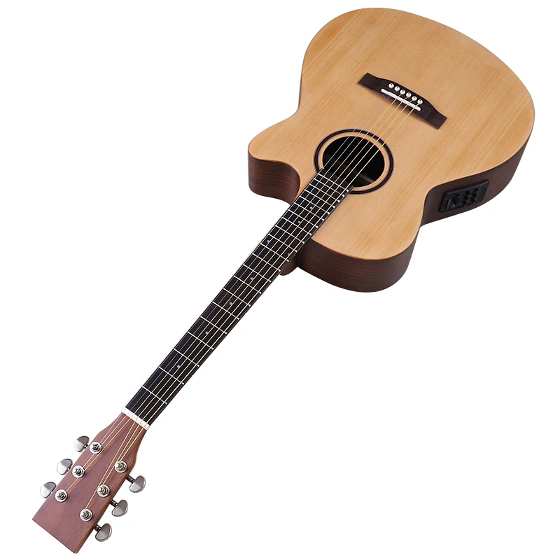 Acoustic Guitars 1 11 16 Nut Width Acoustic Guitar Beveled Edge grote-headless-6-strings-electric-guitar-mahogany-body-with-gigbag-grh