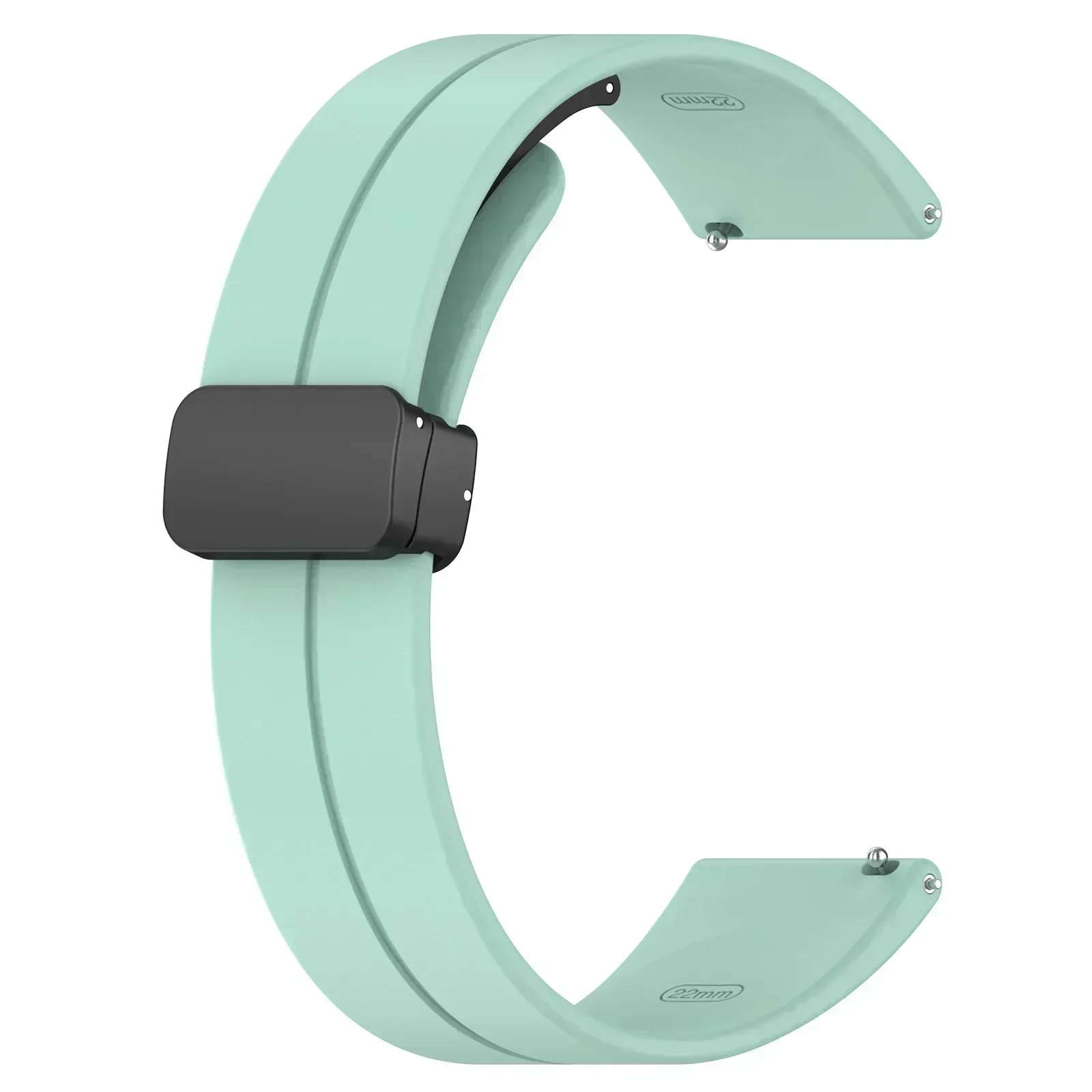 Magnetic Silicone Sport Band - 22mm Bracelet Belt