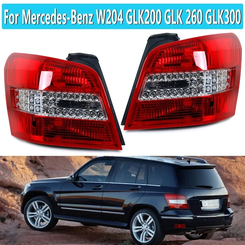 

Задний задний фонарь для Mercedes-Benz W204 GLK200 GLK 260 GLK300 2013-2015, задний тормоз, стоп-сигнал поворота, автомобильные аксессуары