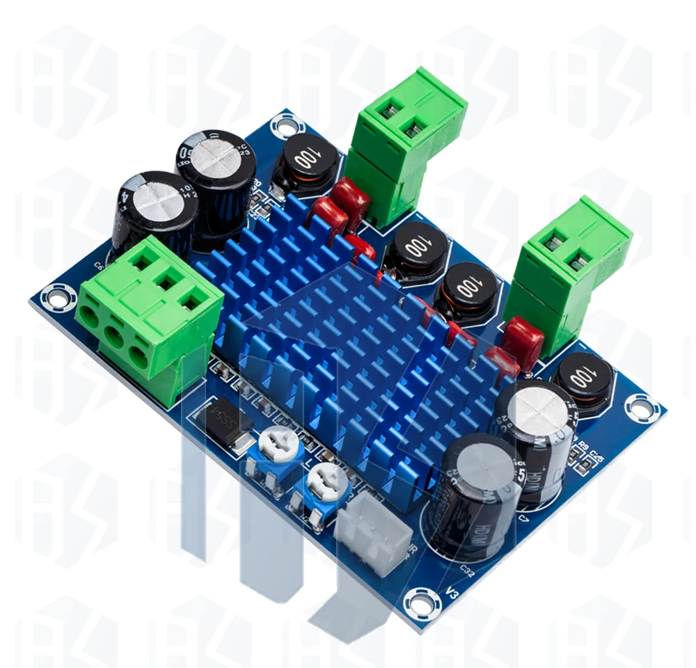 1 ~ 3PCS EGBO High Power Digital HIFI Power Verstärker Bord 2*120W XH-M572 TPA3116D2 Chassis gewidmet Plug-in Eingang 5V 24V 28V – Detail 28