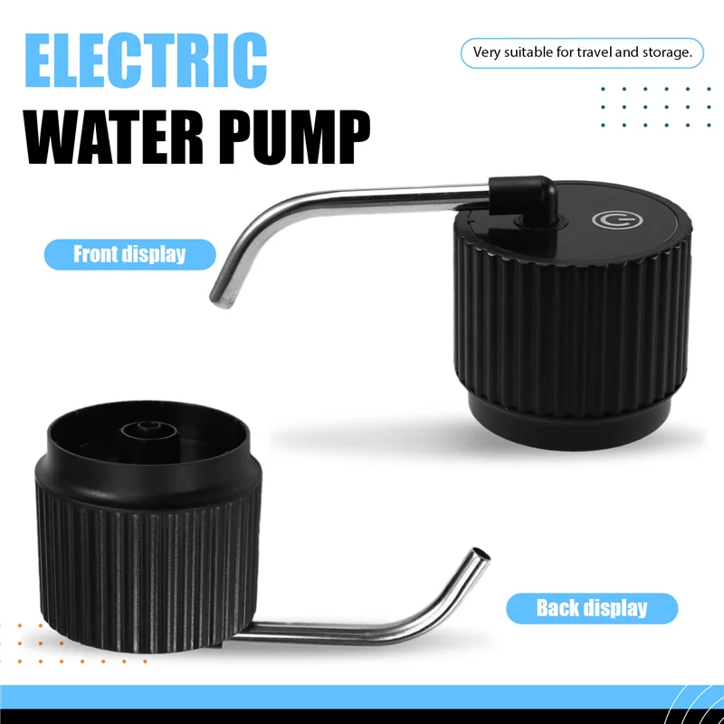 HIM-Water Dispenser Water Pump Electric Bottle Pump Mini Water Pump Foldable Household Automatic Water Dispenser 6