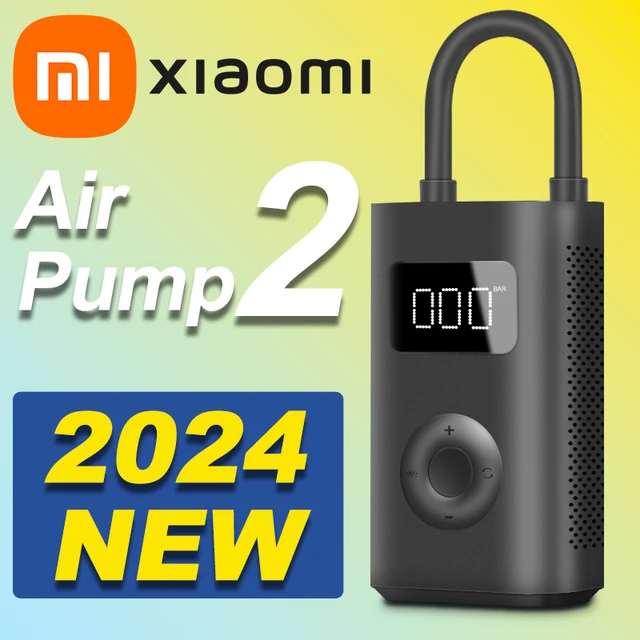 Xiaomi Mijia Portable Electric Air Compressor 2 Mini Air Pump 150PSI Type-C  LED Multitool Inflator for Car Ball - AliExpress