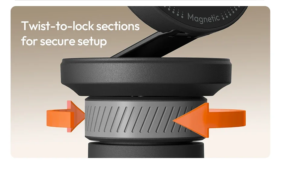 Tripod stability setup