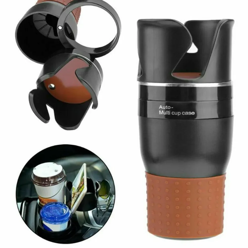 Maximize Your Cup Holder Space with this Multifunctional Car Cup Holder Ideal for Cups Bottles and Accessories