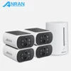 ANRAN 4MP Wifi Solar Battery Camera Kit Surveillance Security System Humanoid Detection Siren Alarm Outdoor Wireless Camera Set 1