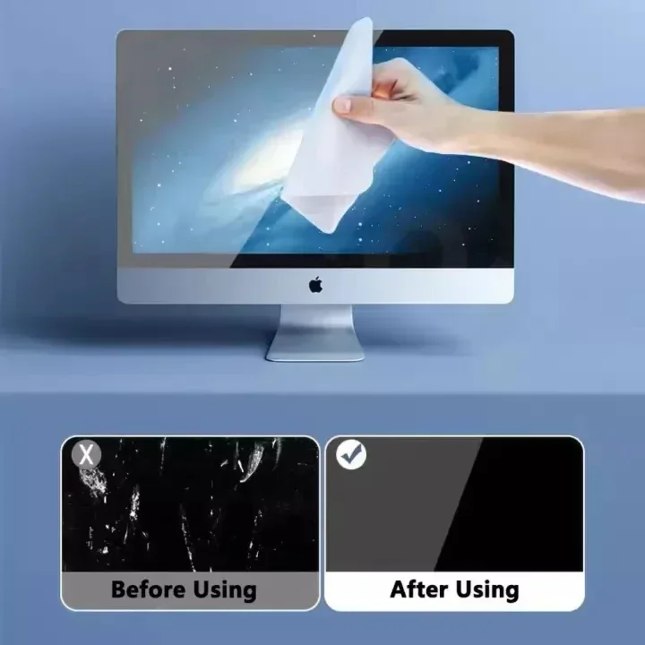 2025 Polishing Cloth For Apple iPhone 16 15 iPad Air Macbook Air Screen Display Camera Polishing Cleaning Wipe Cloth For Xiaomi 3