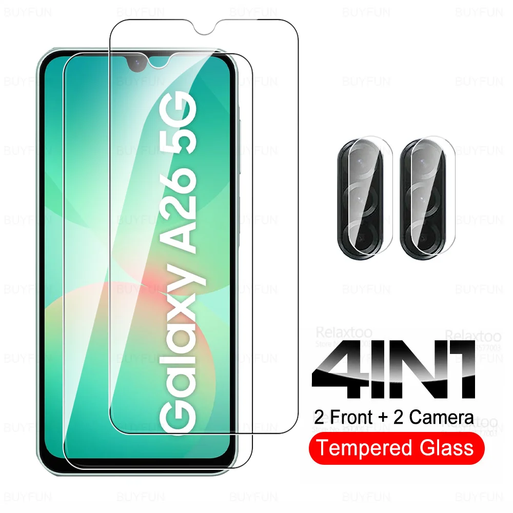 8-in-1 Clear Tempered Glass and Camera Screen Protector Film