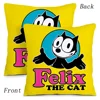 F-Felix The Cat Exquisite Pillow Covers Cartoon Sofa Decorative Home Double-sided Printing Short Plush Cute Cushion Cover 5