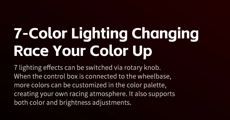 PXN CB1 Simulator Race Central Control Box Multifunctional Keys Control Box RGB