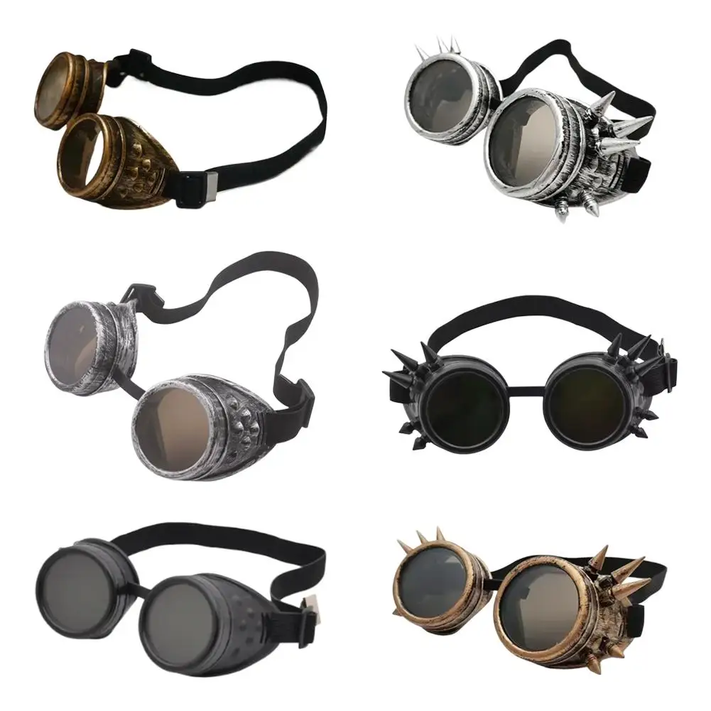 Retro Steampunk Party Goggles - Punk Glasses Cosplay Accessories