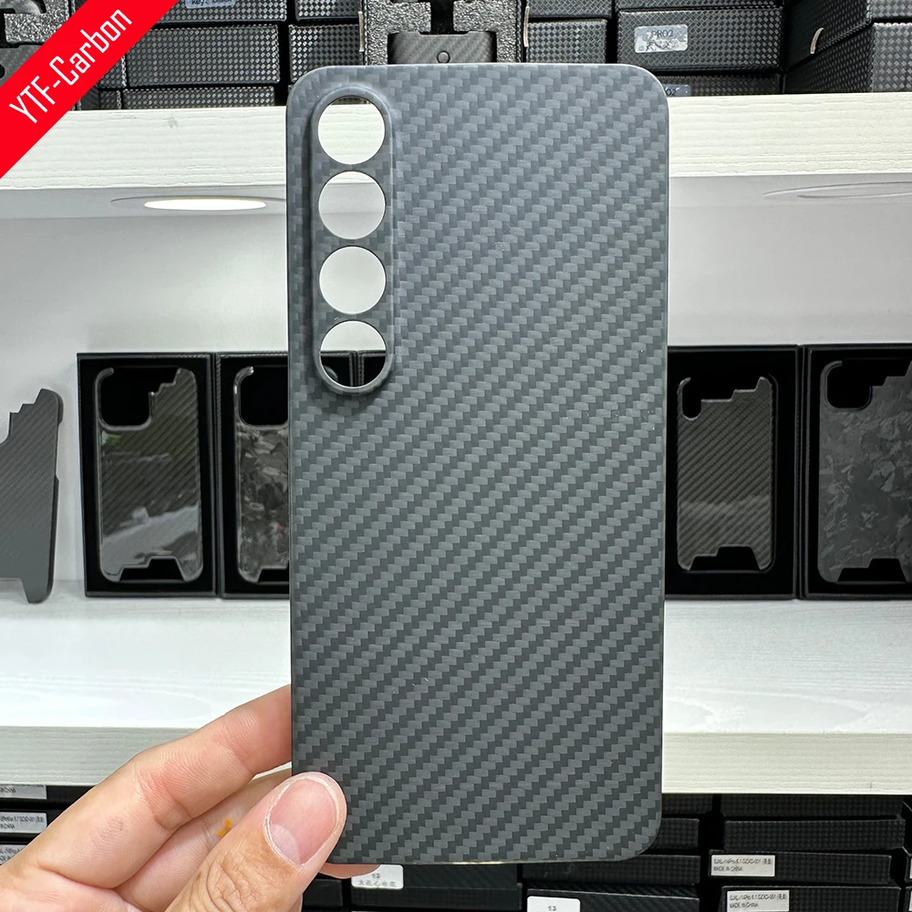 

YTF-carbon для Meizu 20 pro Чехол, углеродное волокно, чехол Meizu 20, чехол для телефона из арамидного волокна, ультратонкий противоударный деловой чехол