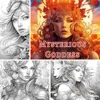 1pc Art Coloring Book 22 Page Coloring Books Gift For Birthday Party Relieve Stress Kill Time Graffiti Painting Drawing Art Book 4
