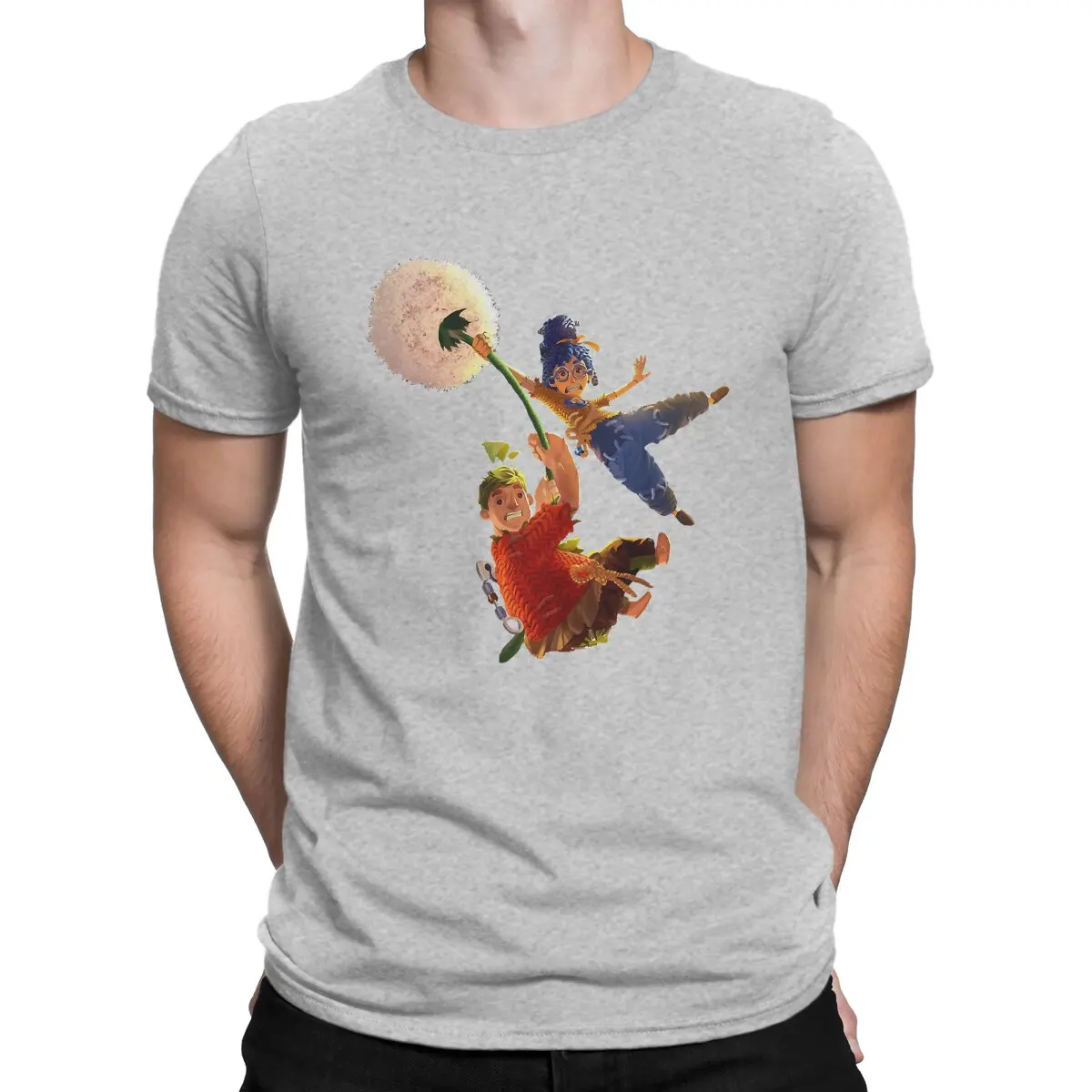 thumbnail image 1 of Camiseta de hombre del juego MAY, "It Takes Two", cuello redondo, tela, divertida, de alta calidad, regalo de cumpleaños, 1 of 7