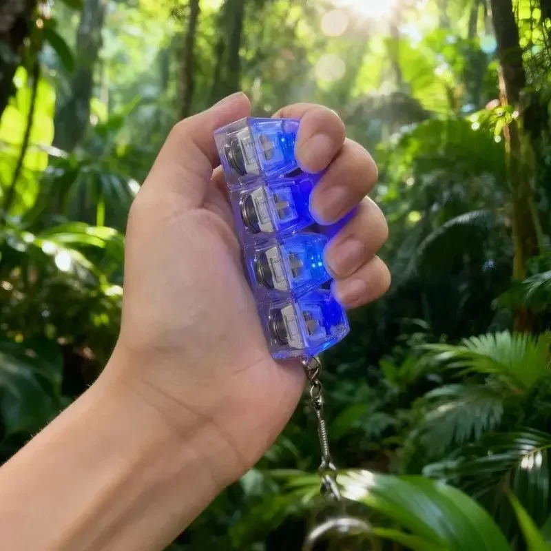 Keychain LED light demonstration