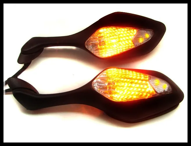 

Боковые зеркала g LED с указателем поворота, черные, для 08-11 Honda CBR1000RR CBR 1000 RR 09 10